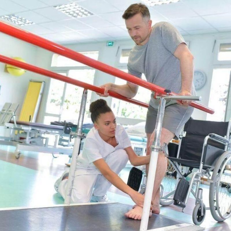 Recovery benefiting from physical therapy